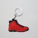 Брелок Jordan 9 Retro Red, OneSize (універсальний), В наявності, доставка 1-2 дні