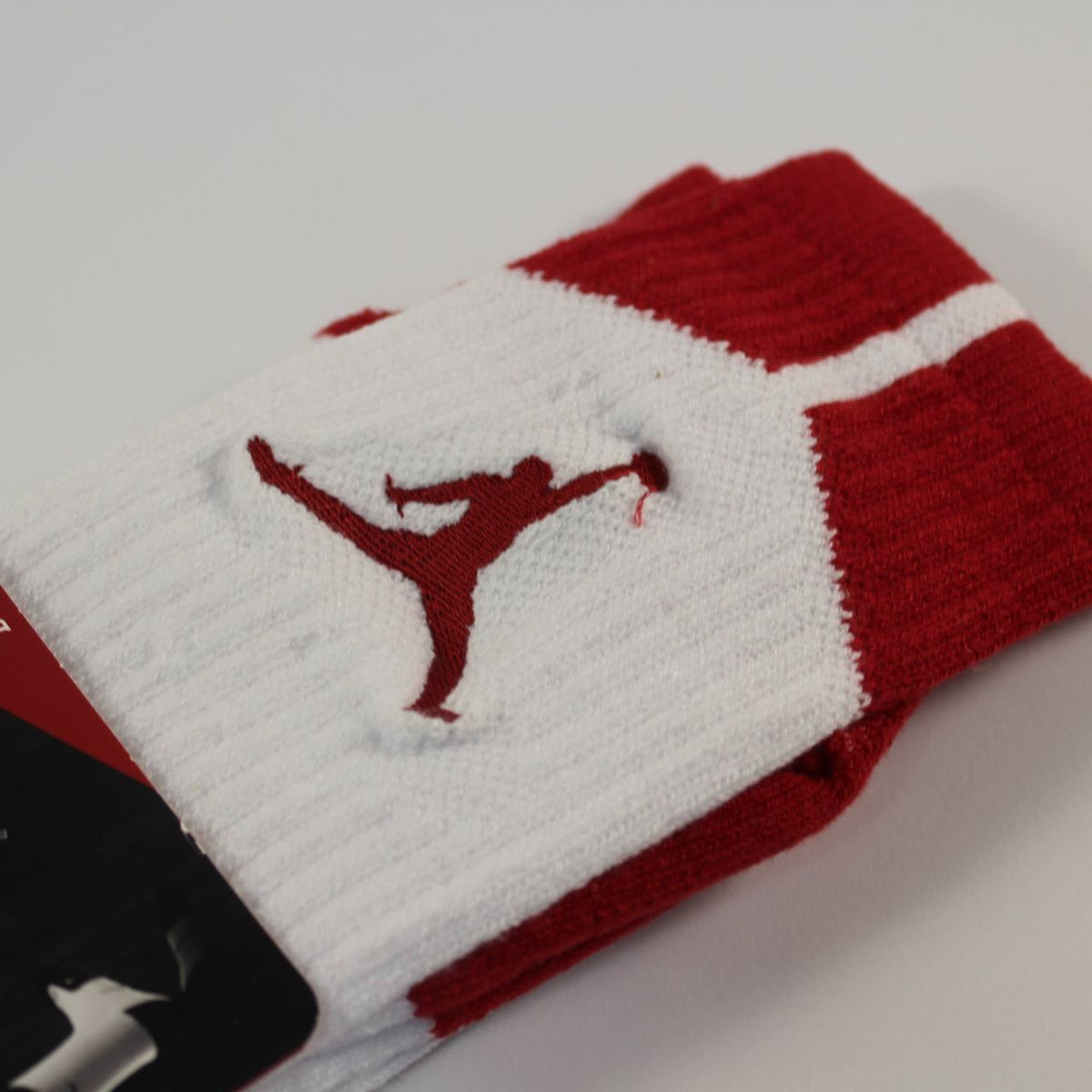 Шкарпетки баскетбольні Jordan Dri-Fit Crew Basketball Socks White Red 530977-110, XL (46-50), В наявності, доставка 1-2 дні