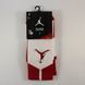 Шкарпетки баскетбольні Jordan Dri-Fit Crew Basketball Socks White Red 530977-110, XL (46-50), В наявності, доставка 1-2 дні