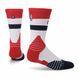 Шкарпетки баскетбольні Stance NBA Washington Wizards Core Crew Basketball Socks White M559C5CCWI-WHT, L (42-46), В наявності, доставка 1-2 дні