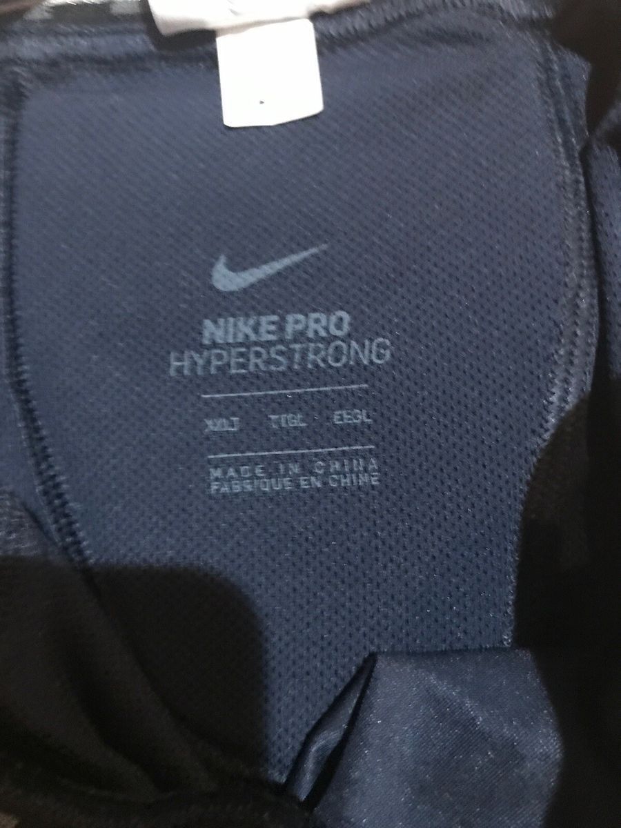 Лосіни компресійні з захистом Nike Pro Hyperstrong NBA Basketball Compression Padded 3/4 Pants Navy 881963-419, 3XL, В наявності, доставка 1-2 дні