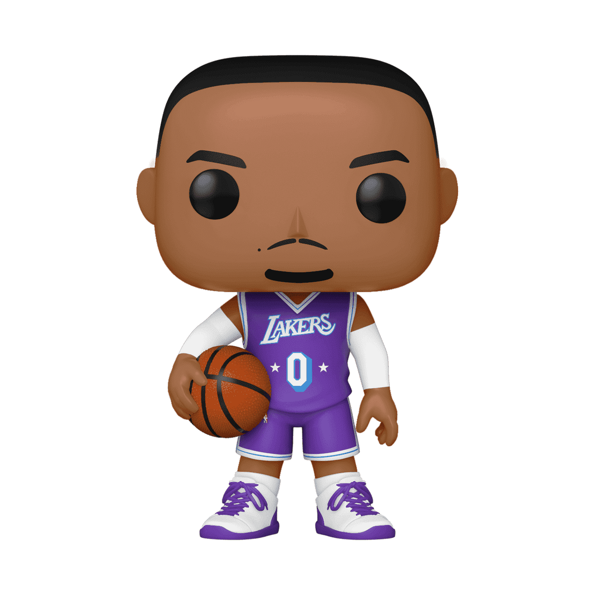 Колекційна фігурка Funko Pop NBA Russell Westbrook #135 - Los Angeles Lakers Purple (59266), 4'' (10 см), В наявності, доставка 1-2 дні