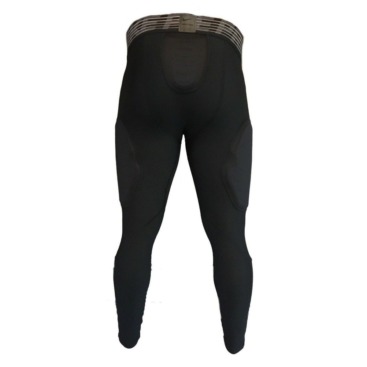 Лосіни компресійні з захистом Nike Pro Hyperstrong NBA Basketball Compression Padded 3/4 Pants Black 881963-010, 3XL-T (3XL-Tall), В наявності, доставка 1-2 дні