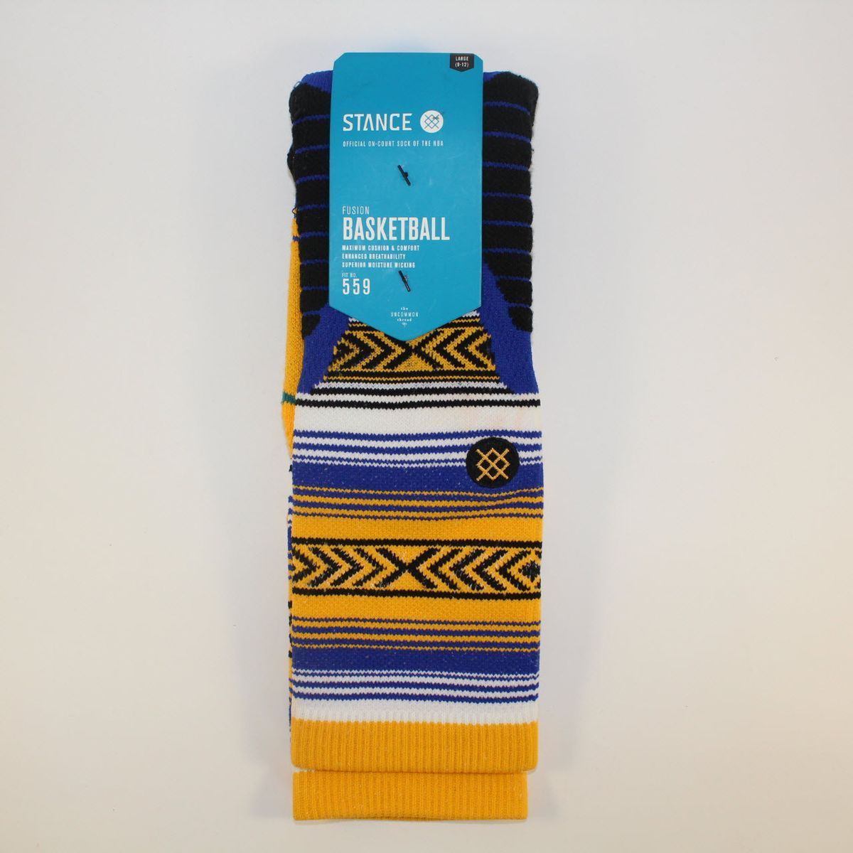 Шкарпетки баскетбольні Stance O-Town Crew Basketball Socks Yellow Blue M559C16OTO-BLU, L (42-46), В наявності, доставка 1-2 дні