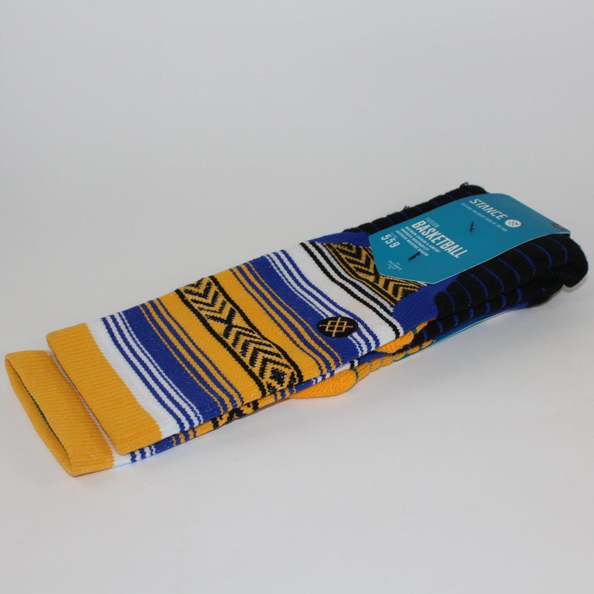 Шкарпетки баскетбольні Stance O-Town Crew Basketball Socks Yellow Blue M559C16OTO-BLU, L (42-46), В наявності, доставка 1-2 дні