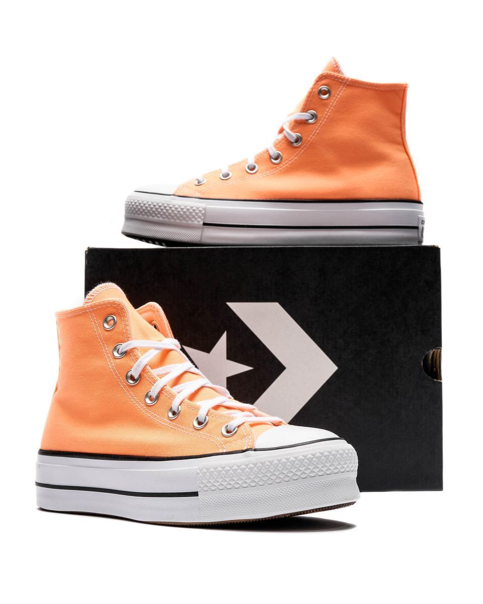 Кросівки жіночі Converse W Chuck Taylor All Star Lift High Orange A03052C, 37.5, В наявності, доставка 1-2 дні