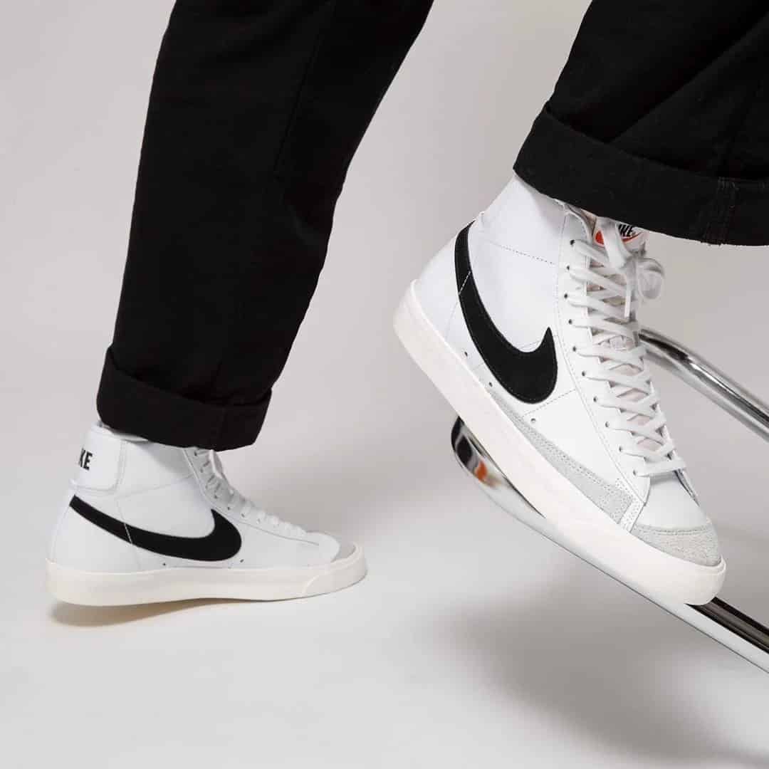 Кросівки чоловічі Nike Blazer Mid '77 VNTG White BQ6806-100, 43, В наявності, доставка 1-2 дні