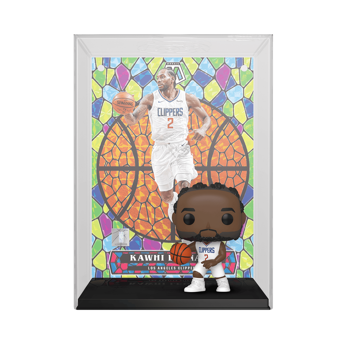 Колекційна фігурка Funko Pop Trading Cards NBA Kawhi Leonard - Los Angeles Clippers White (62144), 4'' (10 см), В наявності, доставка 1-2 дні