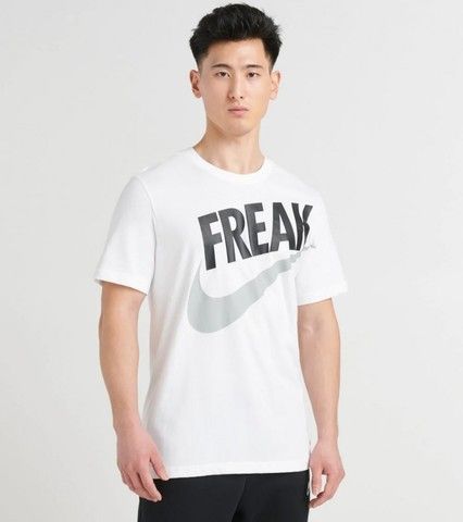 Футболка чоловіча Nike Giannis Dri-Fit Freak White BV8265-101, XL, В наявності, доставка 1-2 дні
