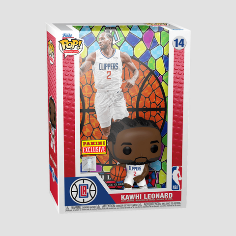 Колекційна фігурка Funko Pop Trading Cards NBA Kawhi Leonard - Los Angeles Clippers White (62144), 4'' (10 см), В наявності, доставка 1-2 дні