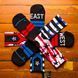 Шкарпетки баскетбольні Stance NBA All-Star West Crew Basketball Socks Black Red M9944ALW-RED, L (42-46), В наявності, доставка 1-2 дні