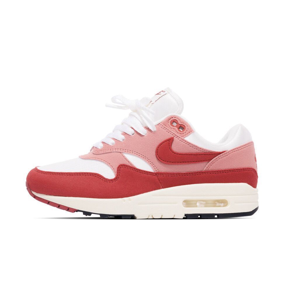 Кросівки жіночі Nike W Air Max 1 Sail Cedar Red DZ2628-103, 37.5, В наявності, доставка 1-2 дні