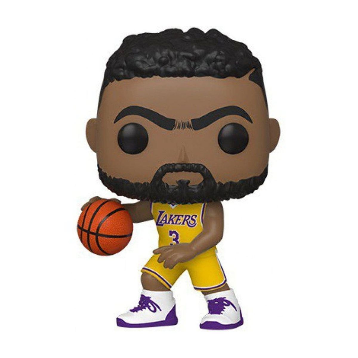 Колекційна фігурка Funko Pop NBA Anthony Davis #65 - Los Angeles Lakers Yellow (46548), 4'' (10 см), В наявності, доставка 1-2 дні
