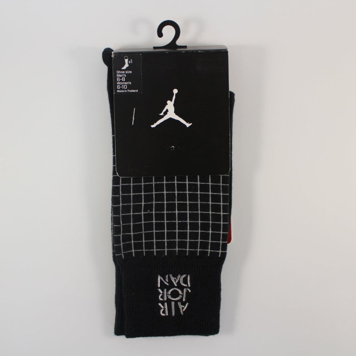 Шкарпетки Jordan Stencil Crew Socks Black 642207-010, M (38-42), В наявності, доставка 1-2 дні
