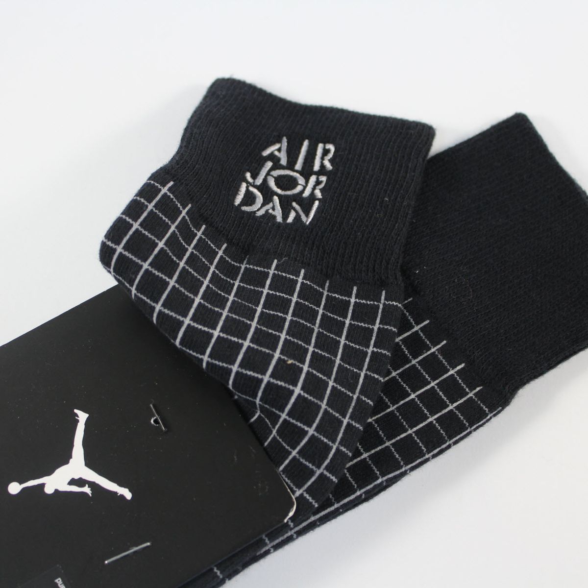 Шкарпетки Jordan Stencil Crew Socks Black 642207-010, M (38-42), В наявності, доставка 1-2 дні