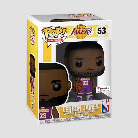 Колекційна фігурка Funko Pop NBA Lebron James #53 - Los Angeles Lakers Purple (36694), 4'' (10 см), В наявності, доставка 1-2 дні