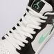 Кросівки Jordan 1 Mid White Green Glow DQ8426-103, 45, В наявності, доставка 1-2 дні