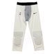 Лосіни компресійні з захистом Nike Pro Hyperstrong NBA Basketball Compression Padded 3/4 Pants White AA0755-100, XL, В наявності, доставка 1-2 дні