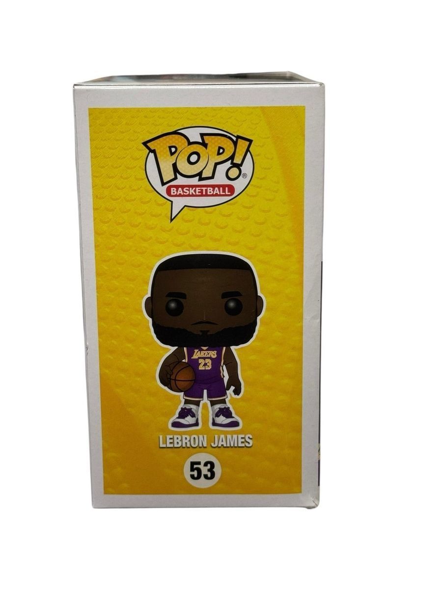 Колекційна фігурка Funko Pop NBA Lebron James #53 - Los Angeles Lakers Purple (36694), 4'' (10 см), В наявності, доставка 1-2 дні