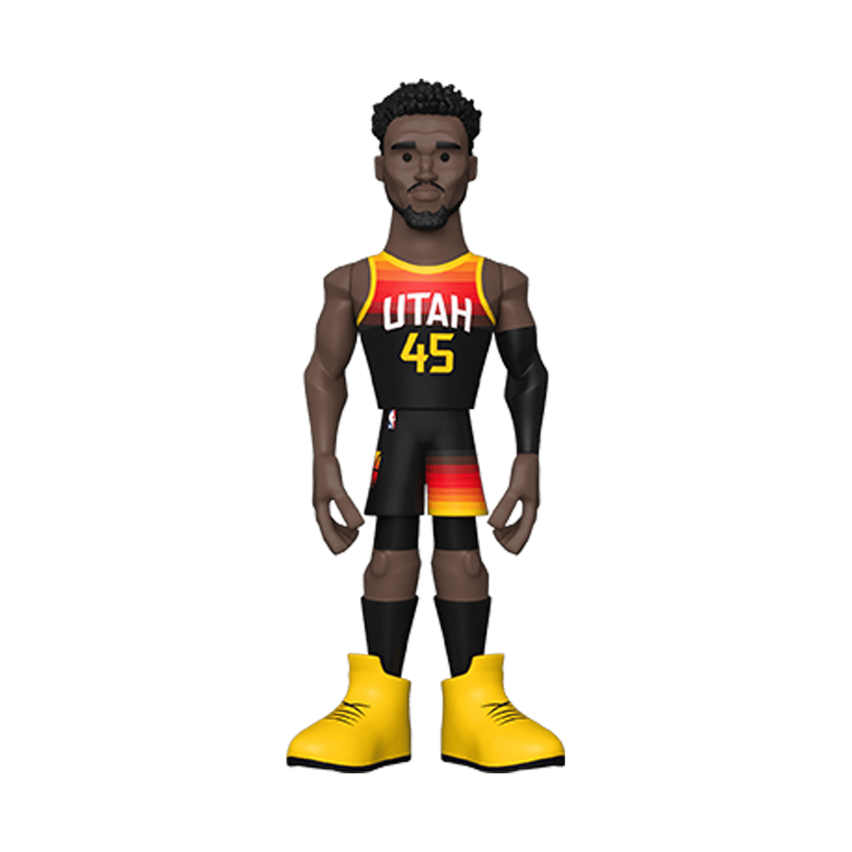 Колекційна фігурка Funko Gold NBA Donovan Mitchell - Utah Jazz Black (61483), 5'' (12.7 см), В наявності, доставка 1-2 дні