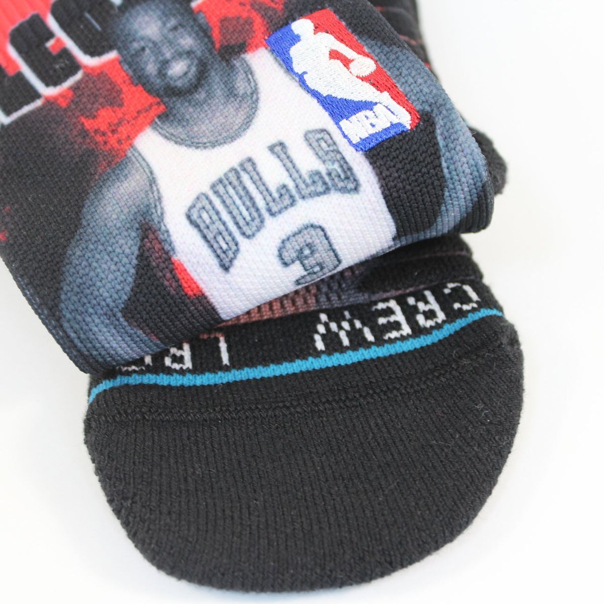 Шкарпетки баскетбольні Stance NBA Dwayne Wade Chicago Bulls Crew Basketball Socks Red Black M559D6DWA-RED, L (42-46), В наявності, доставка 1-2 дні