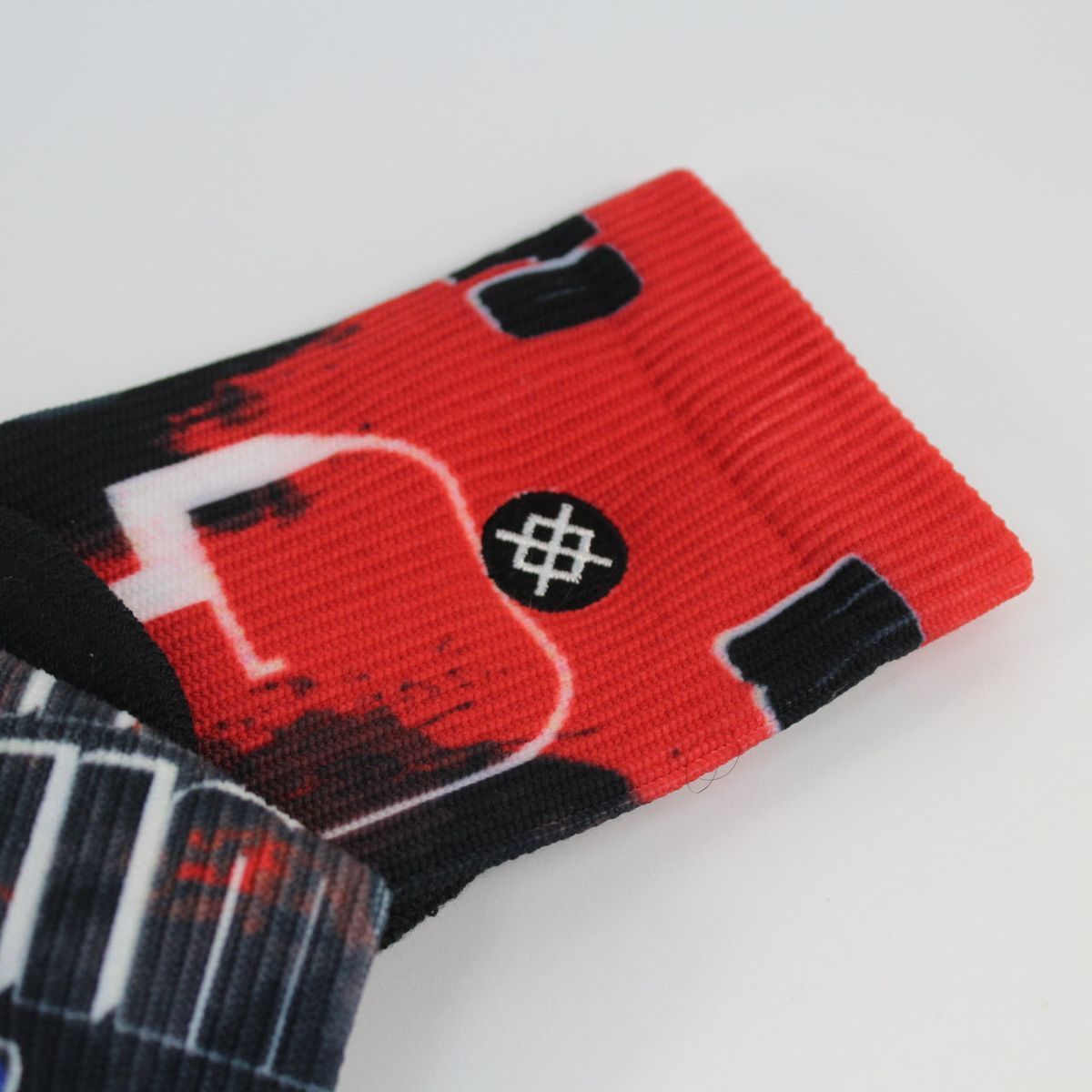 Шкарпетки баскетбольні Stance NBA Dwayne Wade Chicago Bulls Crew Basketball Socks Red Black M559D6DWA-RED, L (42-46), В наявності, доставка 1-2 дні