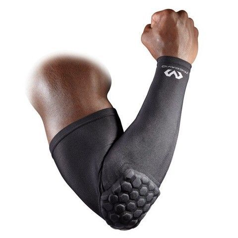 Нарукавник з захистом ліктя McDavid 6500 HEX Shooter Arm Sleeve Black, S, В наявності, доставка 1-2 дні