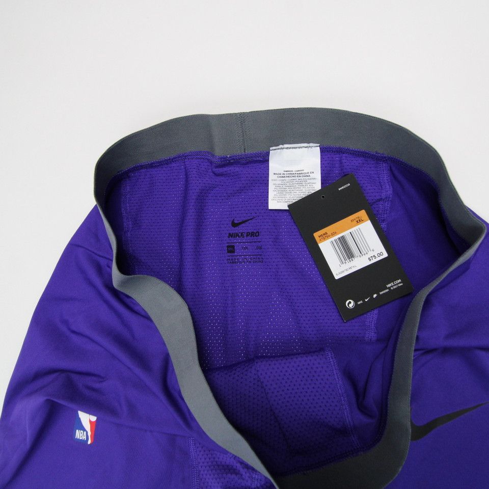 Лосіни компресійні Nike Pro NBA DRI-Fit Team Issue Compression 3/4 Pants Purple AT9764-504, 3XL, В наявності, доставка 1-2 дні