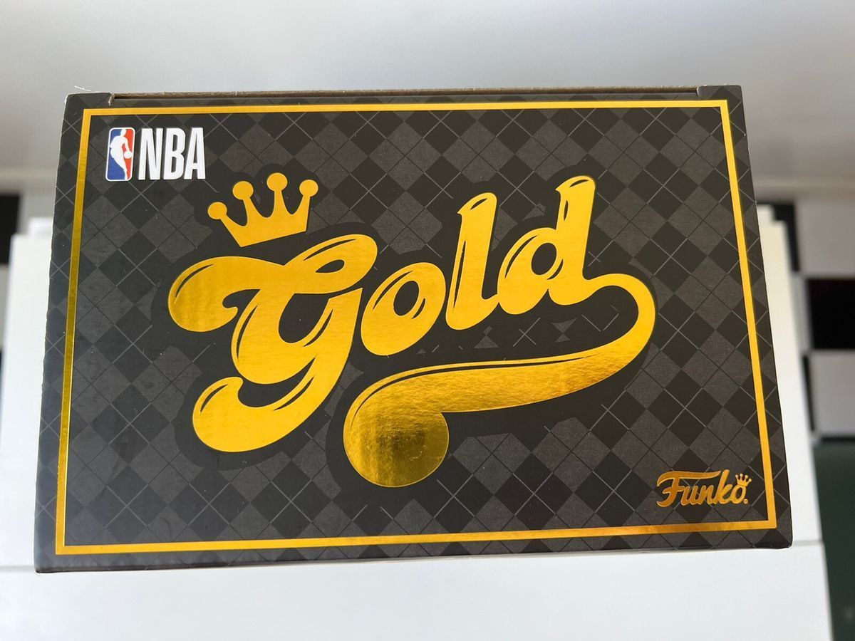 Колекційна фігурка Funko Gold NBA Lebron James - Los Angeles Lakers Blue (61872) - 30 см, 12'' (30.5 см), В наявності, доставка 1-2 дні